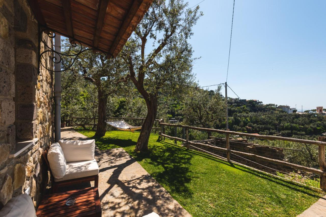 לינה וארוחת בוקר מסה לוברנסה Casa Clementina Marciano מראה חיצוני תמונה