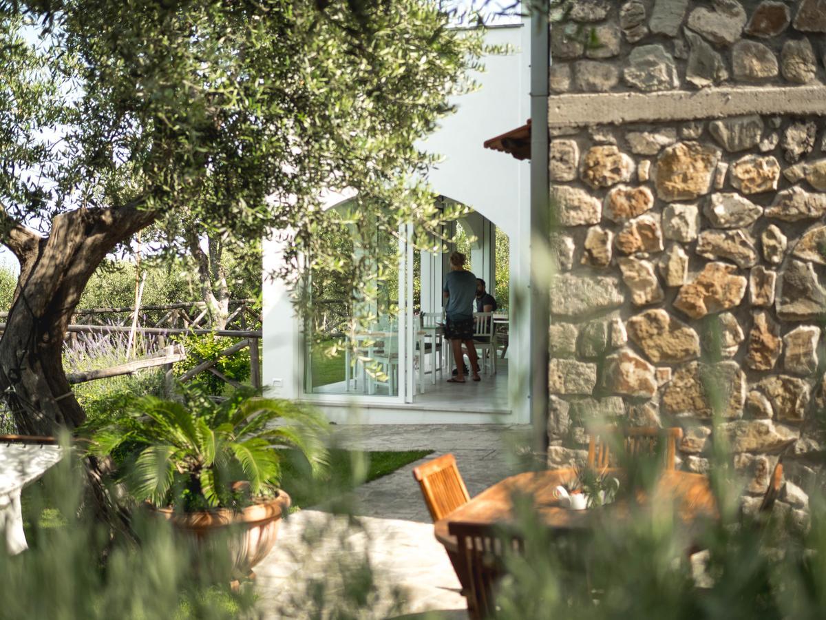 לינה וארוחת בוקר מסה לוברנסה Casa Clementina Marciano מראה חיצוני תמונה